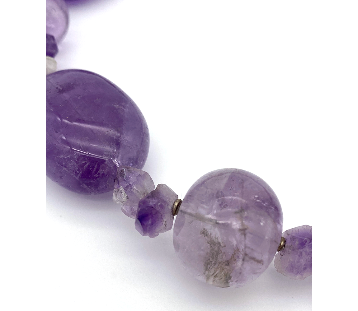 Danielle Carbone Chunky Amethyst Necklace